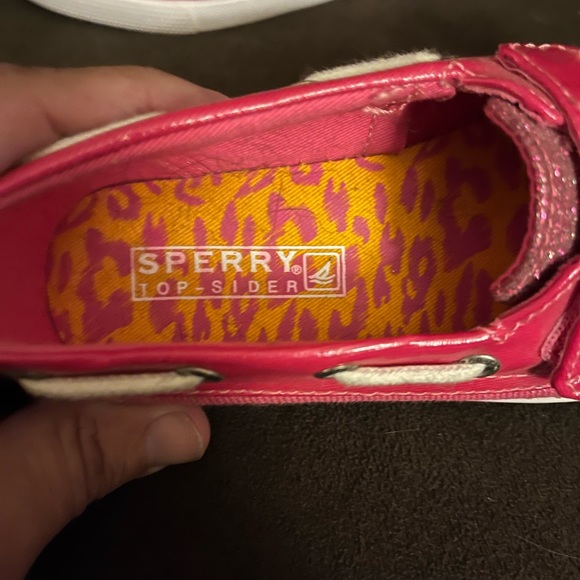Sperry top-sider for small children, Two tone Pink. - Picture 8 of 10